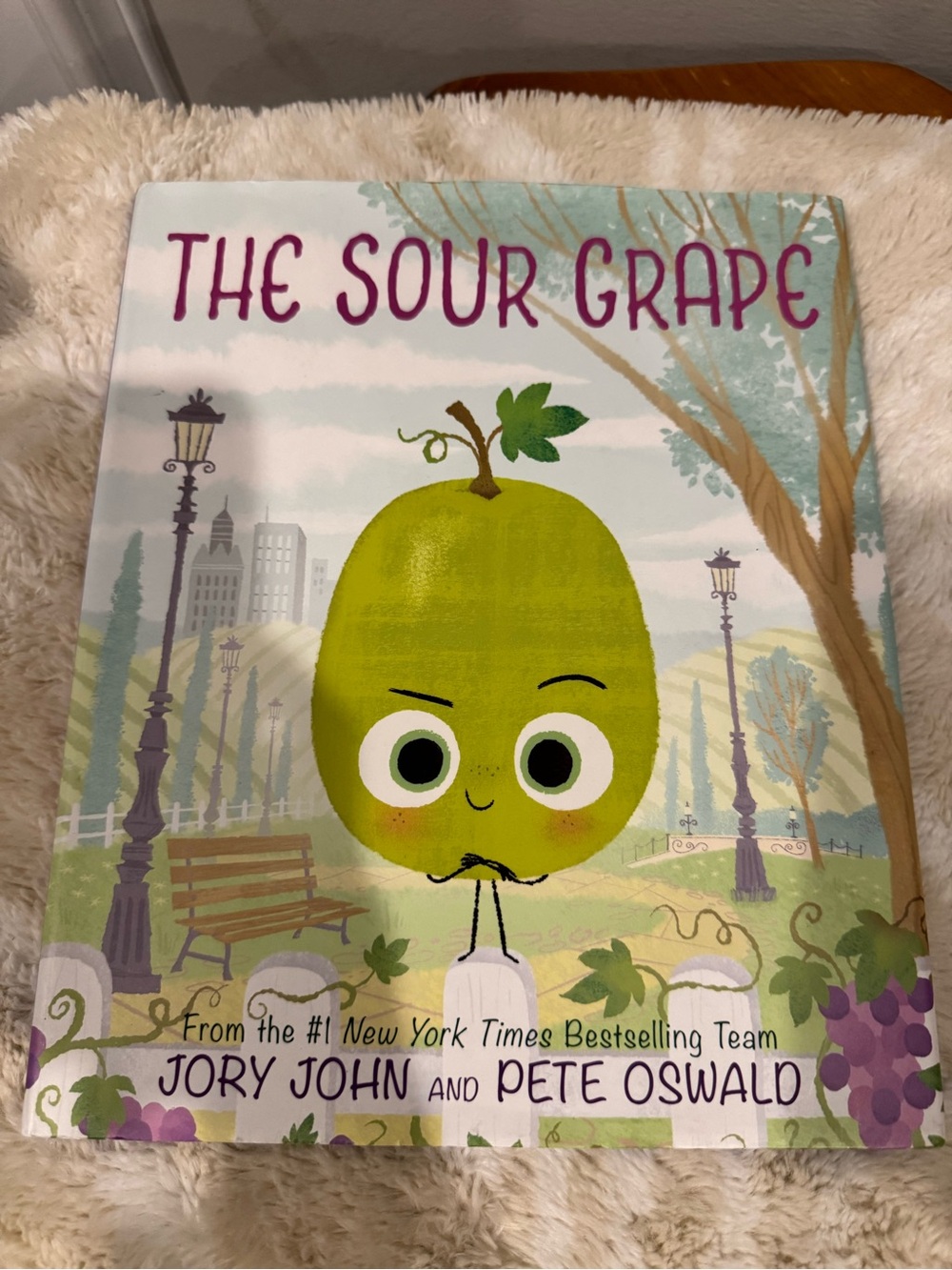 Scholastic The Sour Grape Hardcover Picture Book Jory John Pete Oswald 2021
